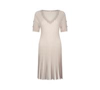 Liu Jo Vestido de punto beige / blanco XS beige / blanco
