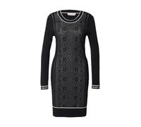 Liu Jo Vestido de punto 'MAGLIA' negro / plata / blanco S negro / plata / blanco