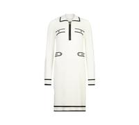 Liu Jo Vestido de punto negro / blanco L negro / blanco