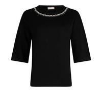 Liu Jo - Wa 6128 T-shirt - Blouses & Shirts - Mujer - Negro - M -