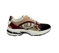 Liu Jo Zapatillas de mujer Trixie 01 Black/Nude/Animalier, Negro Nude Animalier, 36 EU