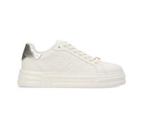 Liu Jo - Zapatillas Deportivas con Plataforma y Estampado de Monograma - Shoes - Mujer - Beige - 37 EU -