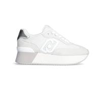 Liu Jo - Zapatillas Deportivas de Cuero- Ante y Malla - Shoes - Mujer - Blanco - 40 EU -