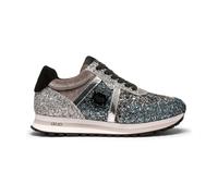 Liu Jo - Zapatillas Deportivas Plateadas con Brillantina - Shoes - Mujer - Gris - 36 EU -
