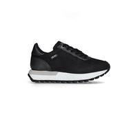 Liu Jo Zapatillas Mujer BF5057TX500 Piel Milk o Black Calzado Casual, Negro , 39 EU