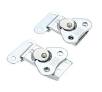 LIUBI Abrazadera de Palanca con pestillo para Caja de Madera con Resorte de retención, minicaja de Vuelo, Embalaje Giratorio, 52 x 38 mm, 2 Unidades