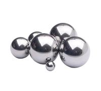 LIUCH 1-50 Uds. Bola de hierro sólida Q235 diámetro 7/7, 5/8/8, 5/9/9, 5/10/11/12/13/14/15/16/17/18/19/20/21-60mm cuentas de hierro redondas lisas(5Pcs,14mm)