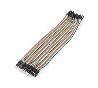 LIUCH 1 Cable de puente for placa de pruebas macho a macho 40P de 2,54mm(Length 400mm)