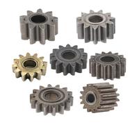 LIUCH 1 Engranaje de Motor de PC 7/9/11/12/13/14/15/16 Dientes reemplazo de Engranaje de Metal for Motor RS550 775 795 755 DC(9 Teeth)