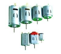 LIUCH 2 unids/Lote 7 Tipos de Motores DC Micro 130 390 R260 R280 N20 Cepillo DIY Modelo de Juguete Ventilador Tand helicóptero Piezas de Barco(R280 Motor)