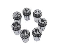 LIUCH 5 portaherramientas de Mandril de Resorte ER11 de 1/2/3/4/5/6/7 mm for máquina de Grabado CNC y Torno de fresado, Pinza de 1/4 y 1/8(6mm)