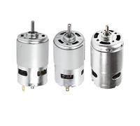 LIUCH 775 795 895 Motor DC 12-24V Motores de torsión Grandes de Alta Velocidad Aspas del Ventilador con rodamiento de Bolas(12V 775 5000rpm)