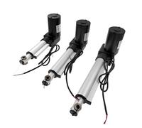 LIUCH Actuador Lineal de CC, Motor Lineal de Alta Resistencia 6000N, 12V, 24V, for Controlador, Uso doméstico, Carrera de elevación reclinable de sofá, 100mm, 150mm, 200mm(100mm 6000N,12V)