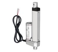 LIUCH Actuador Lineal de Empuje de 1000 N CC de 12 V, 100 kg, 1000 N, 50 mm, 100 mm, 150 mm, 200 mm, 250 mm, 300 mm, 350 mm, Carrera, Motor eléctrico de accionamiento Lineal de 14 mm/s(50mm Stroke)