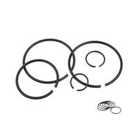 LIUCH Anillos elásticos de alambre redondos de acero al manganeso GB895.2 for ejes M4 M5 M6 M7 M8 M10 M12 M14 M16-M140.(M85-(3pcs))