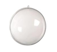 LIUCH Bola hueca de plástico transparente de 10-200mm de diámetro, bola transparente for decoración hecha a mano, piezas de arte for consola de juegos(90mm-5pcs)