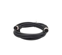 LIUCH Cable Conector de Sensor M12, Doble Cabezal, línea Impermeable, Macho y Hembra, Cable de 2m, Conectores de Sensor Impermeables de 4 Pines, 5 Pines y 8 Pines(Straight F to F 4 p)