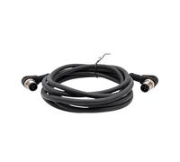 LIUCH Cable Conector de Sensor M12, Doble Cabezal, línea Impermeable, Macho y Hembra, Cable de 2m, Conectores de Sensor Impermeables de 4 Pines, 5 Pines y 8 Pines(Angle M to M 5 p)
