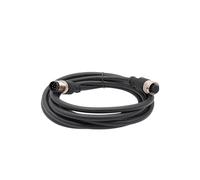 LIUCH Cable Conector de Sensor M12, Doble Cabezal, línea Impermeable, Macho y Hembra, Cable de 2m, Conectores de Sensor Impermeables de 4 Pines, 5 Pines y 8 Pines(Straight F to M 8p)