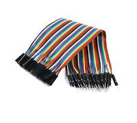 LIUCH Cable de puente for placa de pruebas, 1 unidad, 40P, hembra a macho, 2,54mm(Length 900mm)