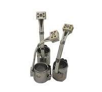 LIUCH Calentador de banda mica 30 mm diámetro interior y 25-100 altura, elemento calefactor eléctrico acero inoxidable(30x70mm 220V 200W)