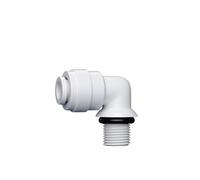 LIUCH Codo de ángulo recto conector de agua RO 1/4 "manguera Pope 3/8" conector de hilo femenino macho filtro piezas de ósmosis inversa(3)