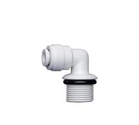 LIUCH Codo de ángulo recto conector de agua RO 1/4 "manguera Pope 3/8" conector de hilo femenino macho filtro piezas de ósmosis inversa(5)