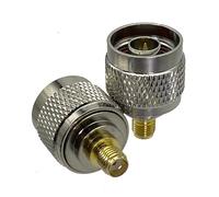 LIUCH Conector adaptador RF M16 con conector macho N a SMA y conector hembra, coaxial for antena de radio, terminales de cable, 1 unidad(N M to SMA F)