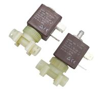 LIUCH Electroválvula de dos vías y tres vías, 230 V, 50 Hz, for cafetera, válvula de control electromagnética resistente a altas temperaturas.(Two way)