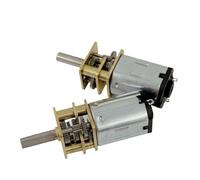 LIUCH GA12-N20 DC 3V 6V 12V Micro Motor Caja de Cambios de Metal Motor Reductor de Engranajes 30RPM 50RPM 60RPM 150RPM 200RPM 300RPM 600RPM 1000RPM(100rpm,3V)