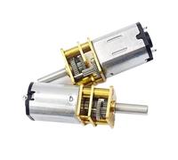 LIUCH GA12-N20 DC 3V 6V 12V Micro Motor de Engranaje de Metal Rueda de Engranaje Motor de Engranaje 30RPM 50RPM 60RPM 100RPM 150RPM 200RPM 300RPM 600RPM 1000RPM(1000RPM_12V)