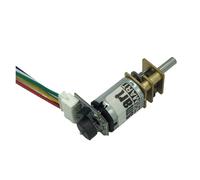 LIUCH GB12-N20B Micro Motor DC 3V 6V con Disco codificador 39-1500rpm Mini Motor Inteligente de Alta precisión Piezas de Robot DIY(6V 310rpm)