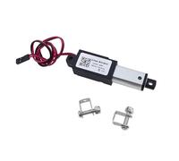 LIUCH Micro Linear DC 12V Motor 10/15/20/25mm Stroke Mini Electric Push Rod Putter para controles remotos automatización del hogar (100N 8 mm, carrera de 25 mm)