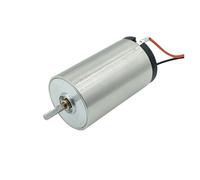 LIUCH Mini Motor sin núcleo Grande de 26,5 mm x 46 mm, CC 5 V-12 V 8 V, 19000 RPM, Alta Velocidad, Gran par, Doble rodamiento de Bolas, máquina de Tatuaje DIY