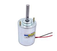 LIUCH Motor de CC de Alta Velocidad 3420 CC 220 V CC 12 V CC 110 V Micromotor eléctrico 3500 RPM 13 W for masajeador Cervical, Robot barredor, pulverizador(DC 110V 3500RPM)
