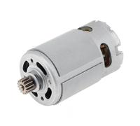LIUCH Motor de CC RS550 de 14 Dientes, 8,2 mm/9,5 mm, 10,8 V, 12 V, 14,4 V, 16,8 V, 18 V, 21 V, 25 V, micromotor de Alta Velocidad con Engranajes for Taladro eléctrico(14 Teeth 9.5mm,10.8V)