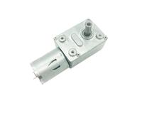 LIUCH Motor de Engranaje helicoidal JGY-370, 6v, Alto par, 12V CC, Baja Velocidad, Reductor de 12 voltios, Micro Motor eléctrico de autobloqueo(Package J,18RPM_12V)