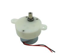 LIUCH Motor de Engranaje Micro 300 DC 3V 5V 6V 29RPM de Velocidad Lenta Mini 32mm Turbo Caja de Cambios de Gusano Motor de reducción DIY Escenario Juguete con Luces Modelo