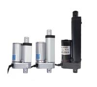 LIUCH Motor eléctrico, actuador Lineal de 12V CC, 100mm, 50mm, 30mm Carrera, abridor Ventanas 24V, 100N300N500N700N1000N1200N1500N(12V 1200N 6mm s,White 30mm)