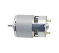 LIUCH Motor pequeño RS775 de 20V CC, Eje en Forma de D, for Lavadora de Coche, cortacésped eléctrico de Litio, Herramientas eléctricas, 1 Uds.