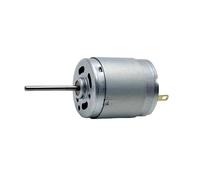 LIUCH Motor RS-365 Mini 365 de CC, 6 V, 12 V, 18 V, 24 V, 12400 RPM, micromotor eléctrico de 28 mm, Eje Largo de 27 mm, Ideal for Bricolaje, Juguetes, Coches y Barcos.