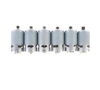 LIUCH Motor RS550 DC 9/11/12/13/14/15 Dientes 10,8 V-25V Motor eléctrico Caja de Engranajes de Alto par for Destornillador eléctrico Herramientas de Taladro(9 Teeth 7.9mm,25V)