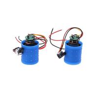 LIUCH Motor sin escobillas DC 9/12/24V 3.5A 5A 100000RPM, Impulsor de aleación de Aluminio CNC de Alta Velocidad, Ventilador con conductos, regulación Continua de Velocidad(24V 3.5A Motor)