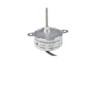 LIUCH Motor síncrono de 40 CA, 12 V, 110 V, 5 RPM, Motor de CC, micromotor eléctrico for decoración navideña de Halloween(AC 12V 33mm)
