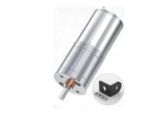 LIUCH Motorreductor de CC Miniatura JGA25-370, 6 V ~ 12 V, 12 RPM ~ 1931 RPM, regulación de Velocidad de CC, Motor pequeño de Alto par y Baja Velocidad.(399RPM,12V Bracket Motor)