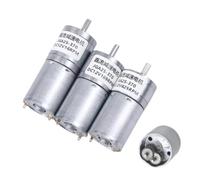LIUCH Motorreductor JGA25-370 Motor CC 6V 12V 24V Motorreductor eléctrico Alto par 12/16/27/35/58/77/128/169/282/625/1364rpm(12RPM_12V)