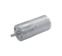 LIUCH Motorreductor JGA25-370 Motor CC 6V 12V 24V Motorreductor eléctrico Alto Torque 16/26/35/60/77/130/170/280/620/1360rpm(1360,6V)