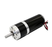 LIUCH Motorreductor planetario con escobillas Bringsmart de bajo Ruido, 0,5-47 kg.cm, par Alto, 32-31ZY, 12 V, 24 V CC, Equipo de automatización(24RPM,24V)