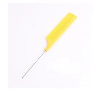 LIUCH Peine negro de dientes finos, peines antiestáticos for teñir cola de rata, aguja de acero, herramientas de belleza for estilizar el cabello, accesorios for barbería de 24cm(No.11)