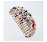 LIUCH Peines de acetato de moda para el cabello, antiestático, cepillo de masaje para peluquería, accesorios coloridos para peluquería y salón de belleza (09)